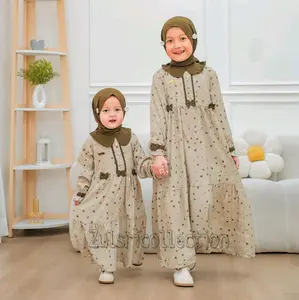 Moana kids gamis anak terbaru usia 1-12 tahun / gamis anak motif terbaru / gamis cantik kekinian