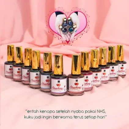 Kutek henna halal Strawberry Nail Henna
