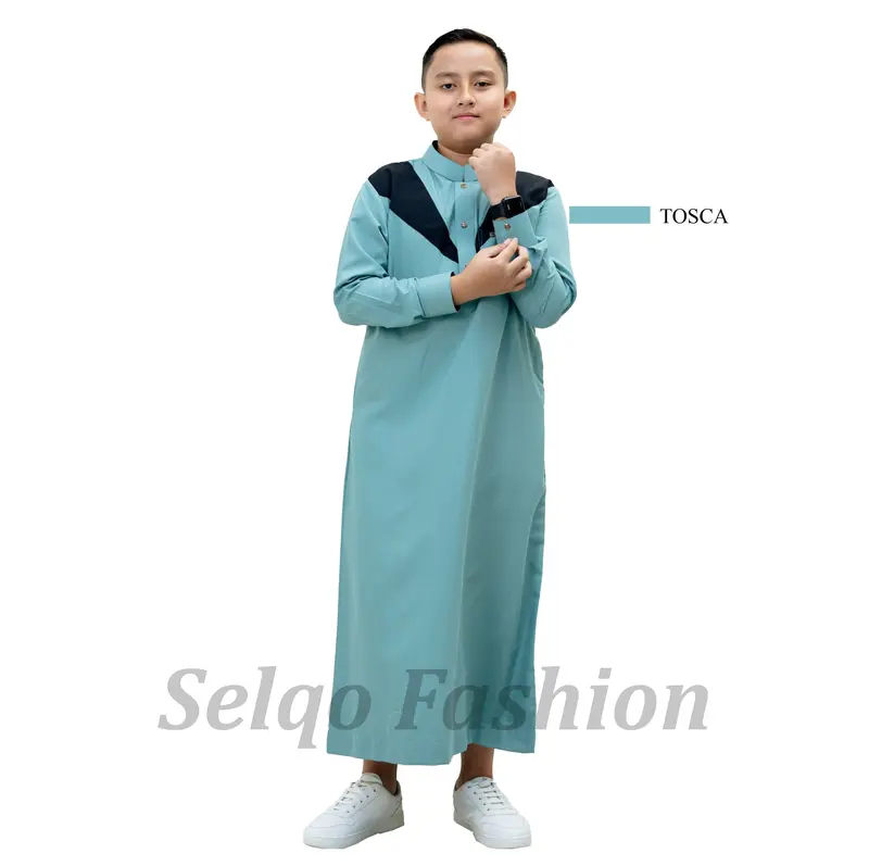 Jubah Anak Remaja Laki Laki Muslim Gamis Remaja "Angora" 7