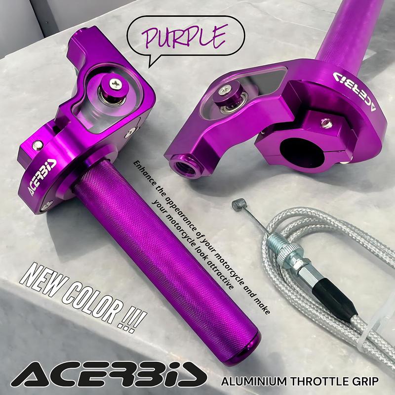 Gas Spontan ACERBIS Model V1 Dengan Kabel gas 1 Bahan Full Aluminium Alloy 1