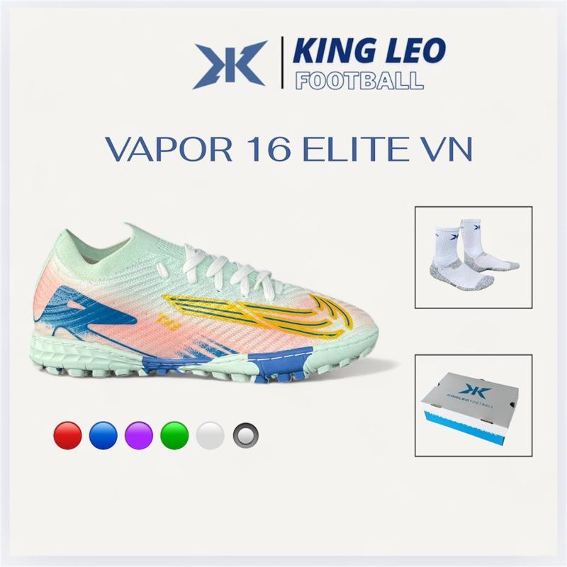 Bản Vải Dệt Cao Cấp Giày Bóng Đá VAPOR16 ELITE VN Vải Dệt Cao Cấp Giày Đá Bóng Nam Vaporr 16 Elite VN Đế Đệm Khâu Đế Tặng Tất Xịn