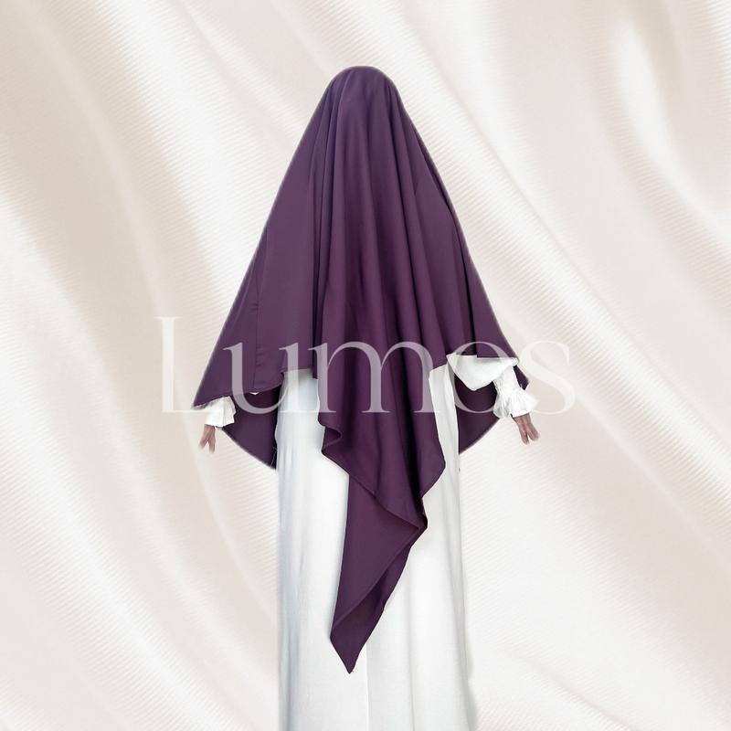 Product Introduction of LM501 Single Layer Scarf Shawl Khimar Nidha 2