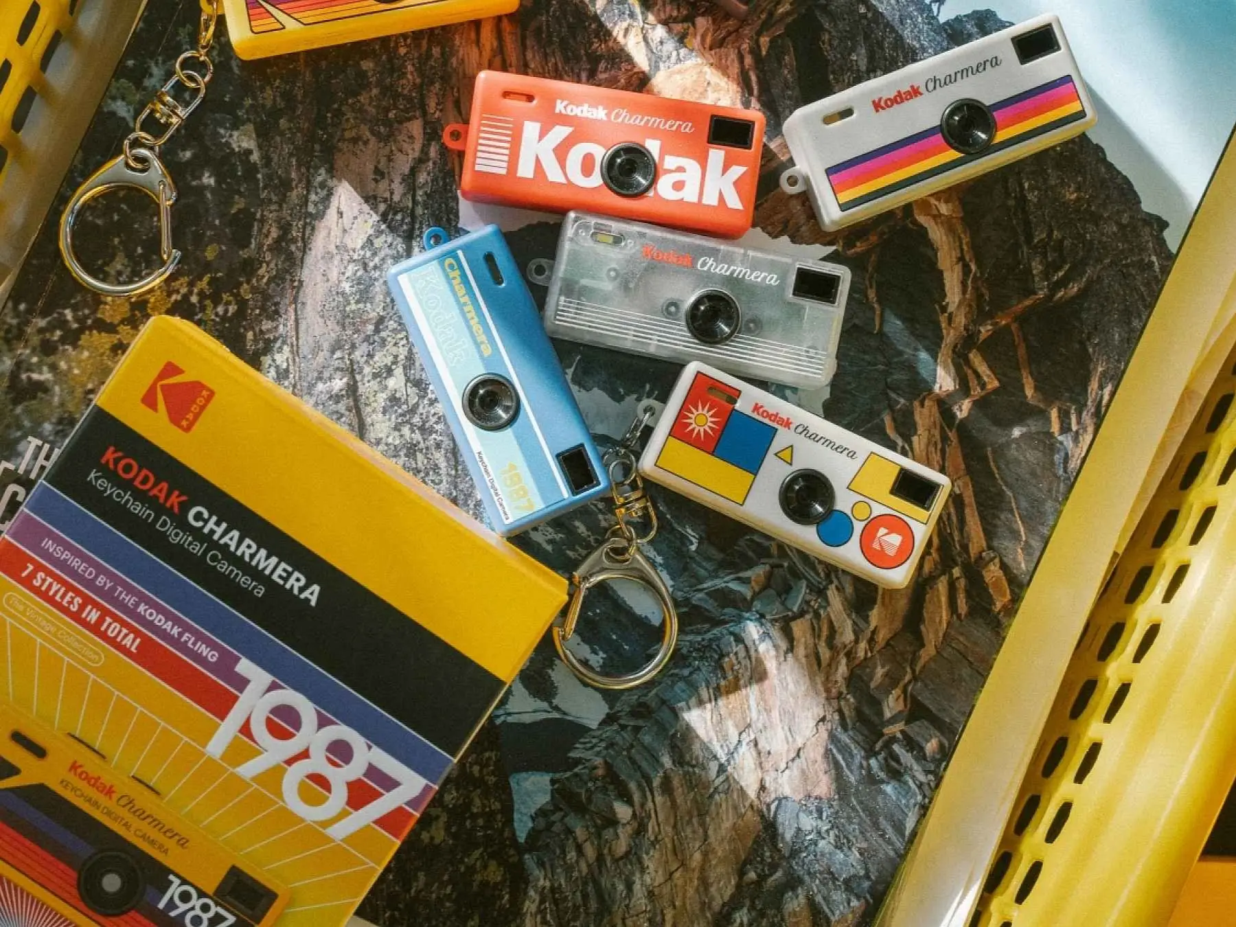 KODAK Charmera Keychain Digital Camera - 1987 Edition with 4