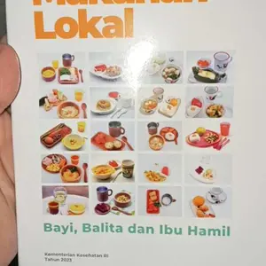Buku Resep Makanan Lokal untuk MP ASI, Balita, dan Ibu Hamil - Recipes, Masakan