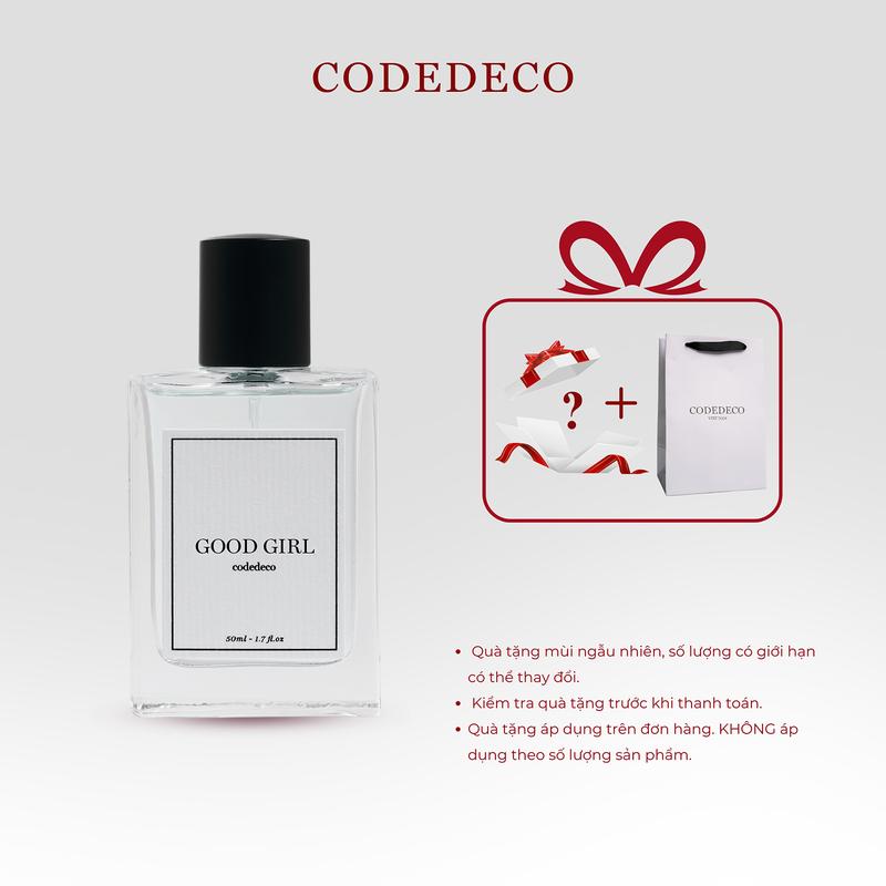  Tinh dầu nước hoa nữ CODEDECO Good Girl 50ml Women Perfume 