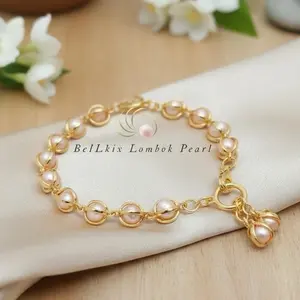 Gelang Wanita Lentera Paloma Mutiara Air Tawar Lombok Original Asli Besertifikat Sukses Harian Ulang tahun Keterlibatan Pernikahan Perempuan