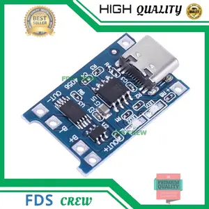 Modul Charger Baterai Batre 18650 Powerbaank 5V Lion  TP4056 5V 1A Pengisi