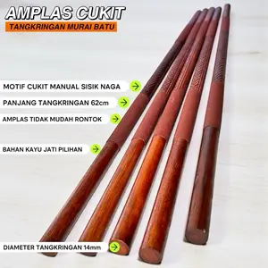(ECER SEPASANG) Tangkringan Murai Batu AMPLAS CUKIT PREMIUM Diameter 14mm