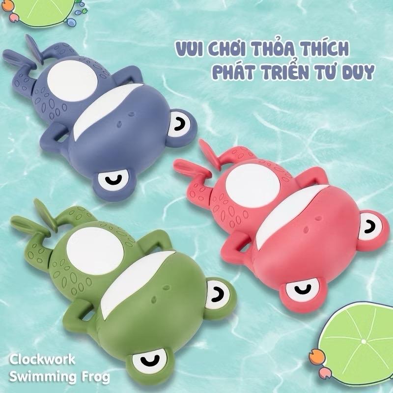 Đồ Chơi Nhà Tắm Vặn Cót, Đồ Chơi Thả Bồn Tắm Cho Bé Thích Thú Hình Ngộ Nghĩnh 3