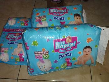 Product Review of 2&3 Ball Baby Happy Pants All Size Diapers  Popok bayi from o**i 1