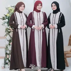 abaya lavala vasya fashion muslim Sabrina anti UV terbaru