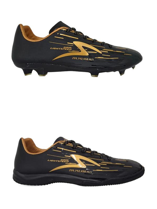 SEPATU LIGHTSPEED REBORN BLACK/PALE GOLD FG/IN 1