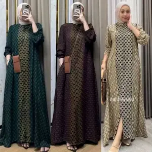 Mayza Dress Rayon Bumil Busui dengan Desain Elegan dan Nyaman untuk Ibu Hamil dan Menyusui