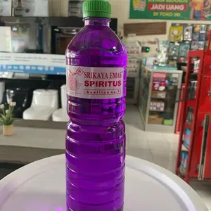 Srikaya Original Spiritus Ungu 1000ml - Bahan Bakar Praktis & Ekonomis Nyala Cepat Api Stabil & Bersih Tidak Berasap Berlebihan