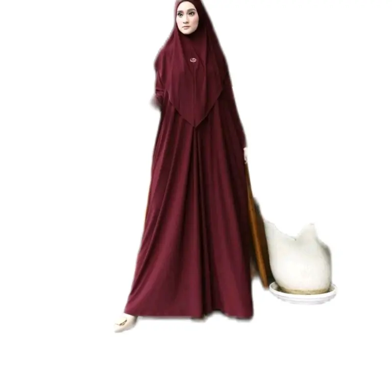GAMIS INARA ABAYA SET HIJAB JERSEY KOREA PREMIUM ORIGINAL RFILLY Muslim Syari • simpel Cantik Wanita Simple Turki elegan ⁠chocomilk 2