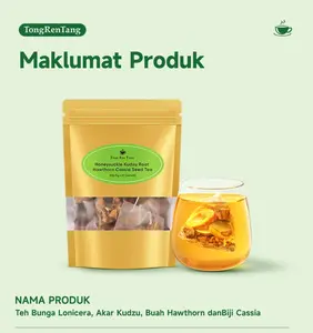 TongRenTang Tongrentang Turunkan Gula Darah dengan Bahan Herbal Onicera Akar Kudzu Buan Hawthorn dan Biji Cassia Formula Halal