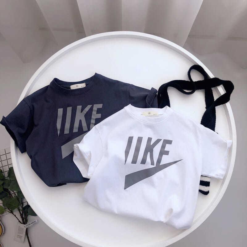Boys Summer Trendy T-shirt Top Short sleeved Loose Pullover Versatile Thin Breathable Unisex Clothes Trendy softjeansbaby 2