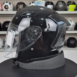 (Ready) AURA 4 Hitam Glossy Original Helmet aura helm
