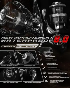 Daido - Reel Dark Knight Waterproof 8.0 Power Handle