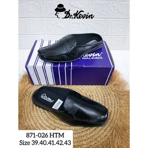 Sandal Selop Cowo Dr.Kevin 871-026 Hitam