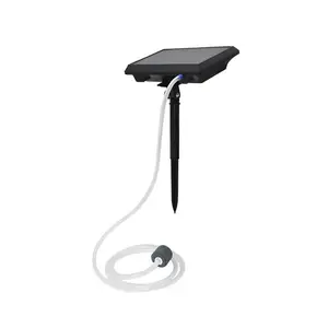 Solar Powered Oxygen Pump Aerator Outdoor Indoor Aquatic Fishing Oxygenator Set