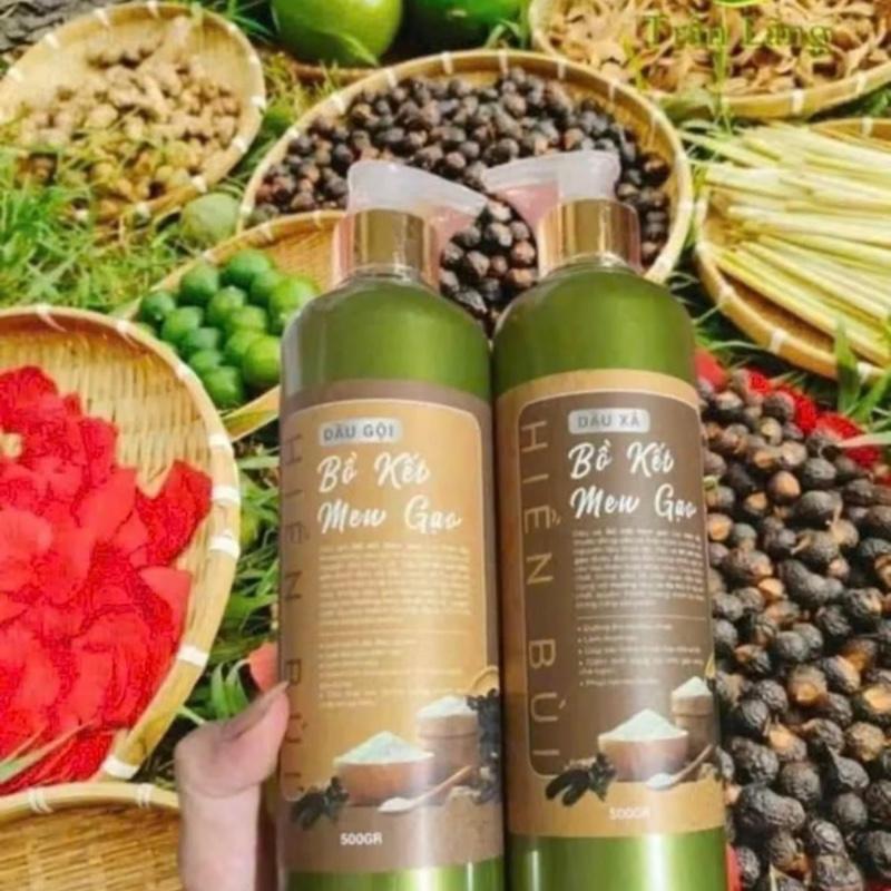 Dầu gội Bồ kết Men gạo 500ml 1