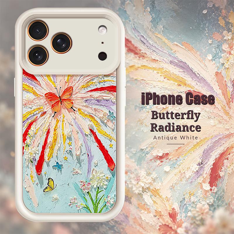 Ốp Điện Thoại silicone cao cấp họa tiết bướm graffiti cho iphone 18 Pro Max, 18 Pro, 17 Pro Max, 17 Pro, 17, iPhone Air, 16e, 16 Pro Max, 16 Pro, 16, 15 Pro Max, 15 Pro, 15, 14 Pro Max, 14 Pro, 14, 13, chống sốc