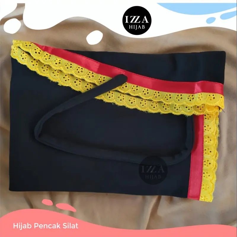 JILBAB PENCAK SILAT / HIJAB OLAHRAGA / PSHT PAGAR NUSA GASMI 4