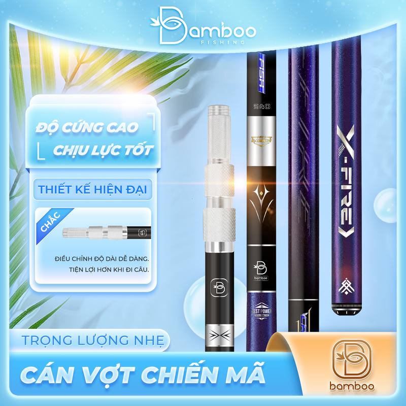 Cán Vợt Bamboo Chiến Mã ( New )