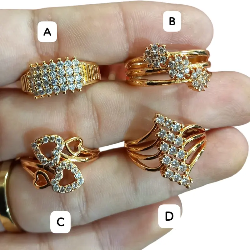 Cincin Wanita Permata Xuping Perhiasan Sehari-hari ( COD ) 5