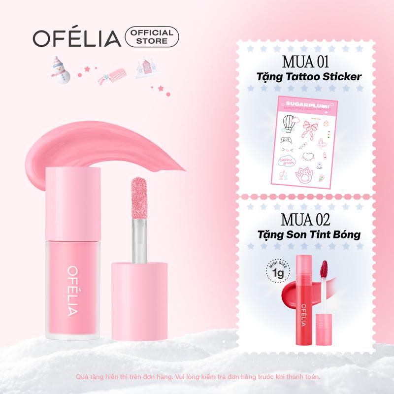 chouchinchan x OFÉLIA Má Hồng Kem OFÉLIA Lolli Liquid Blush 4.6g