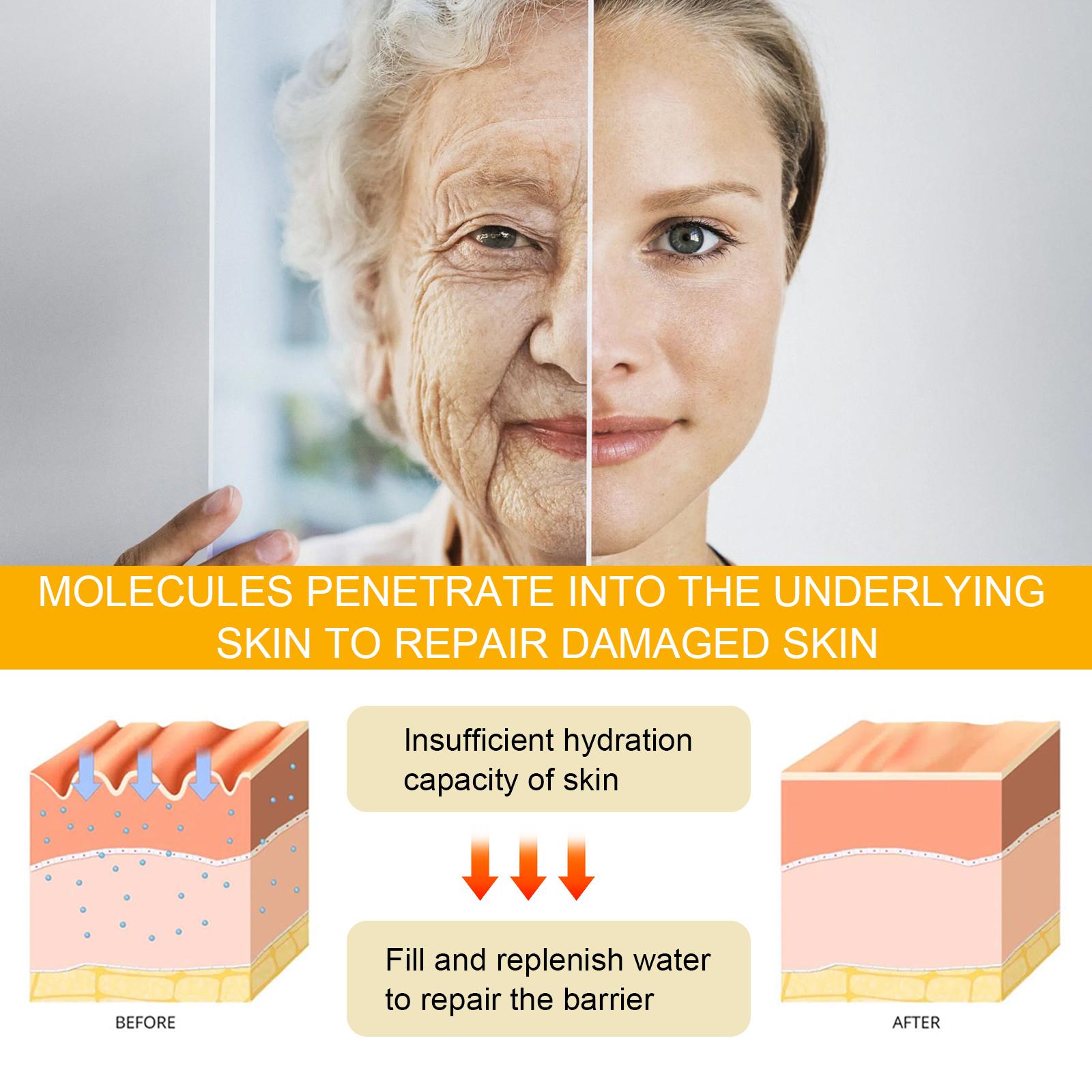 【Beli 1 gratis 1.】Serum Emas 24K  Larutan Niacinamide yang Menghidrasi dan Melembabkan