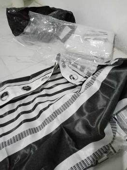 Product Review of gorden jendela rumah bahan blackout semi bludru motif embos model smokring from A**🧁 0