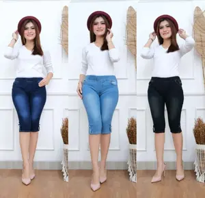 celana jeans wanita 7/8 / celana jeans kekinian model terbaru