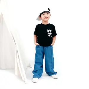 Kidsmate Celana Panjang Baggy Jeans Anak Urban Street Style