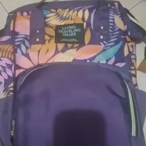 TAS BAYI 6007 - Tas Bayi LTSDAUN Multifungsi Perlengkapan Popok Diaper Bag Ransel Backpack Tas Travel Bayi - H1