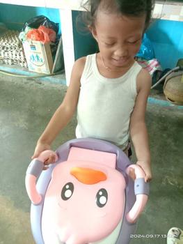 Product Review of Dejavu Pispot Portable for Baby And Todller Toilet Anak Karakter Baby Potty Toilet Anak WC Jongkok Closet Baby Toilet Trainer Portable HSB783 from Y**2 1