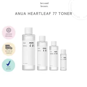 [BPOM] ANUA Heartleaf 77% Soothing Toner Facial Wajah Toner Kulit Jerawat Sensitif