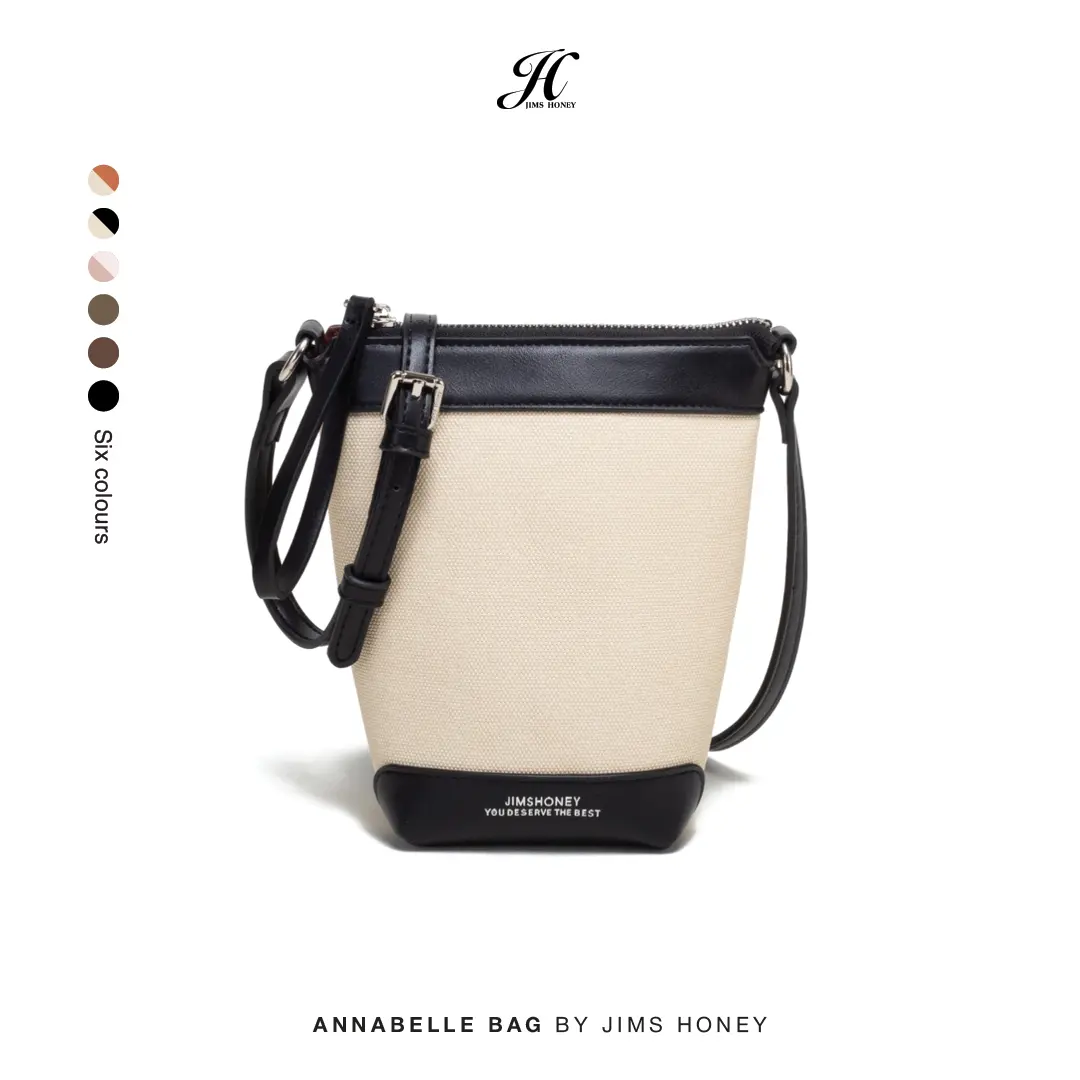 Jims Honey - Annabelle Bag - Tas Selempang Wanita Sling Bag Canvas Kanvas