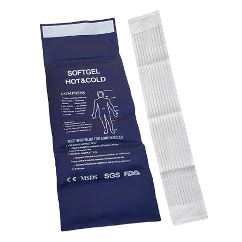 Product Introduction of Hot Cold Gel Pack, Fityle, Reusable, Cold Ice Bag, for Injuries, Sports, Back, Knee 2