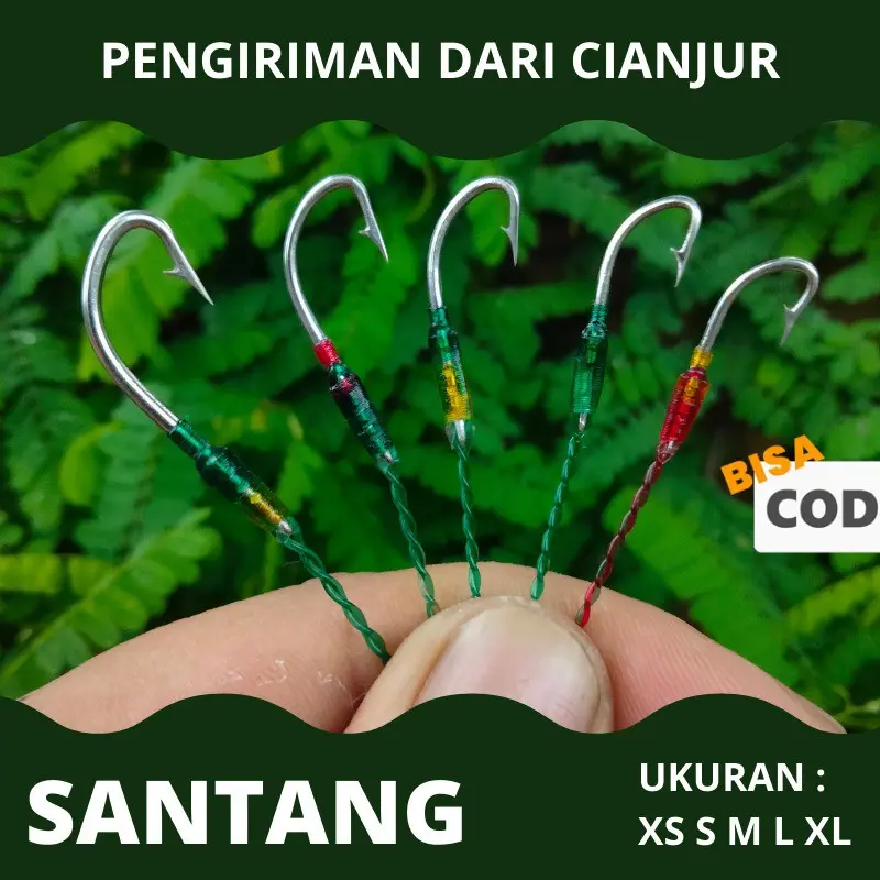 Kail Pancing Urek Belut Siap Pakai Mancing Bahan Kawat Baja