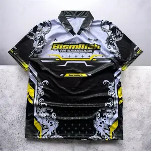 JERSEY BISMILLAH FOR ALHAMDULILLAH STOK TERBATAS Bahan Embos Timbul Nyaman Regular Fit M hingga XL - Sport