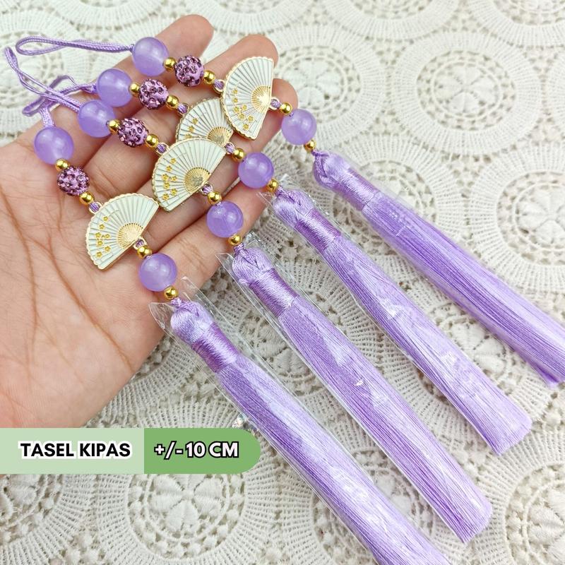 Product Introduction of 1 PCS TASSEL KIPAS / RUMBAI TASEL +/- 10 CM 0