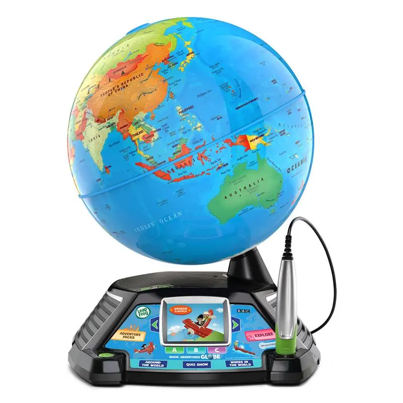 LeapFrog Magic Adventures Globe | Talking Globe | Educational Toys | 5-7 years | 3 months local warranty