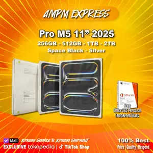 [805 Gadget X AMPM Express] Apple iPad Pro M5 2025 11-Inch WiFi Only 2TB 1TB 512GB 256GB