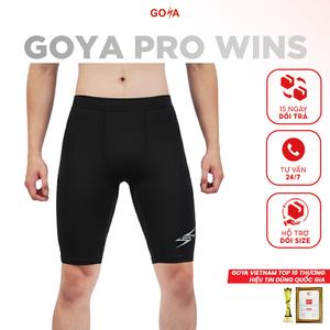 [MỚI] Quần Bó Cơ Thể Thao Nam Goya Pro Wins Năm 2025 - Siêu Nhẹ, Co Giãn 4 Chiều, Thoáng Khí, Thấm Hút Mồ Hôi Thích Hợp Cho Tập Gym, Chạy Bộ, Chơi Thể Thao Ngoài Trời.
