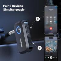 Gambar UGREEN 90748 Car Bluetooth 5.3 Audio Receiver With Audio & Mic Untuk Mobil Tape Radio Headset - Black dari GADVENTIA Kota Administrasi Jakarta Barat 5 Tokopedia