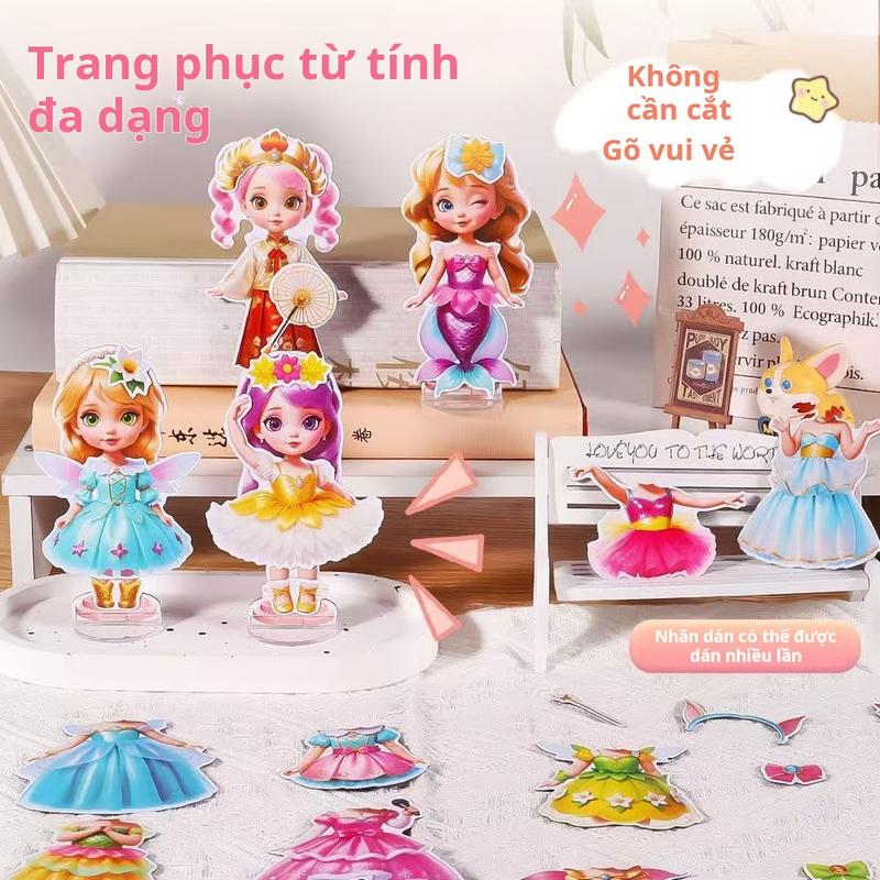Cuốn sách im lặng cuốn sách im lặng cuốn sách cô gái bé hoạt hình hoạt hình đồ chơi trẻ em quà tặng