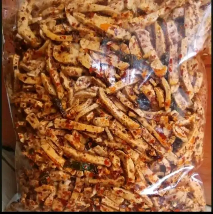 basreng cikruh pedas daun jeruk Food