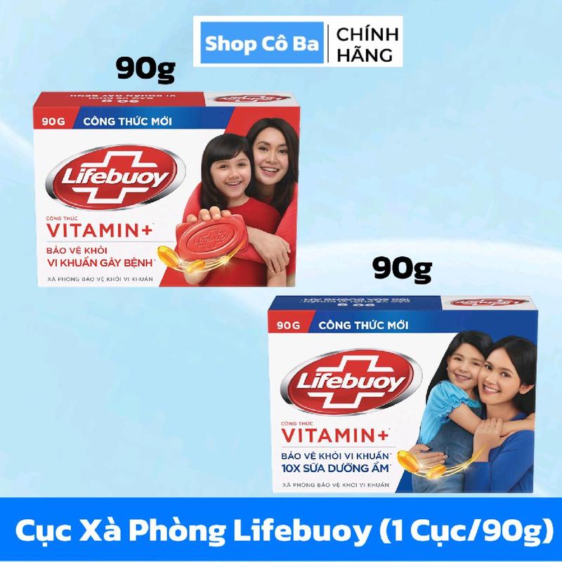 Combo 10cục xà phòng Lifebuoy 90g 125g..diệt Khuẩn..99,9%..dưỡng ẩm.. matcha khổ qua